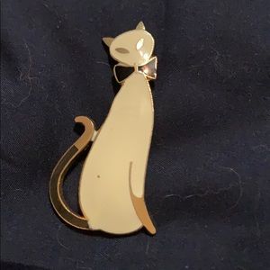Vintage Cat Brooch